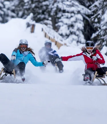 Tobogganing at Salzstiegl | © TV Region Graz | Tom Lamm