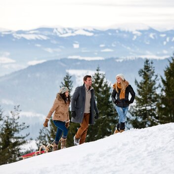 Tobogganing at Plesch | © TV Erlebnisregion Graz | Tom Lamm