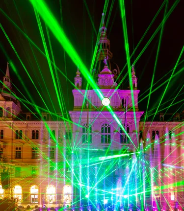 New Year's Eve spectacle on Graz main square | © Graz Tourismus | Harry Schiffer