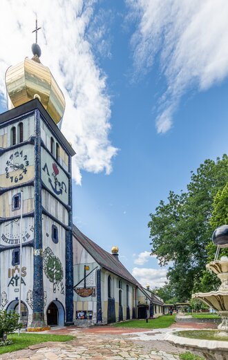 St. Barbara Kirche | © Lipizzanerheimat | Die Abbilderei