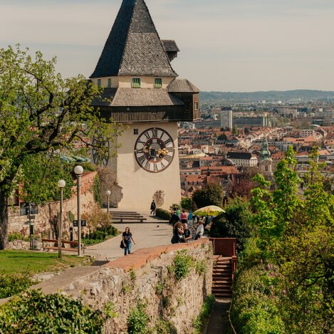 Uhrturm Graz | © Region Graz | studio draussen