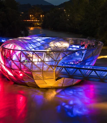 Mur Island Graz | © Graz Tourismus | Harry Schiffer