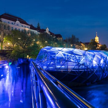 Murinsel Graz | © Graz Tourismus | Harry Schiffer