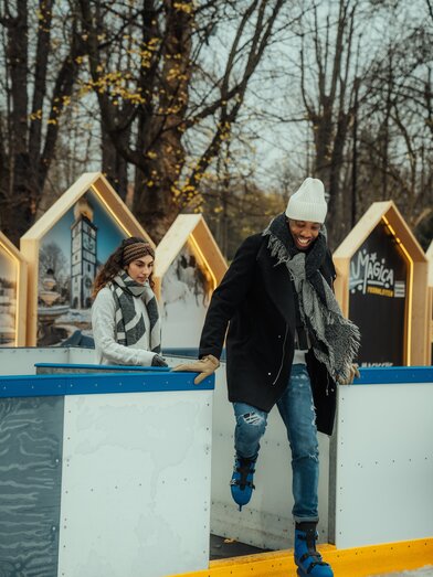 Eislaufen bei der Grazer Winterwelt | © Region Graz | studio draussen
