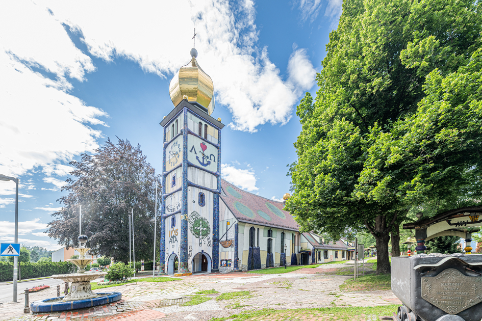 St. Barbara Church Hundertwasser | © Graz Region | Die Abbilderei