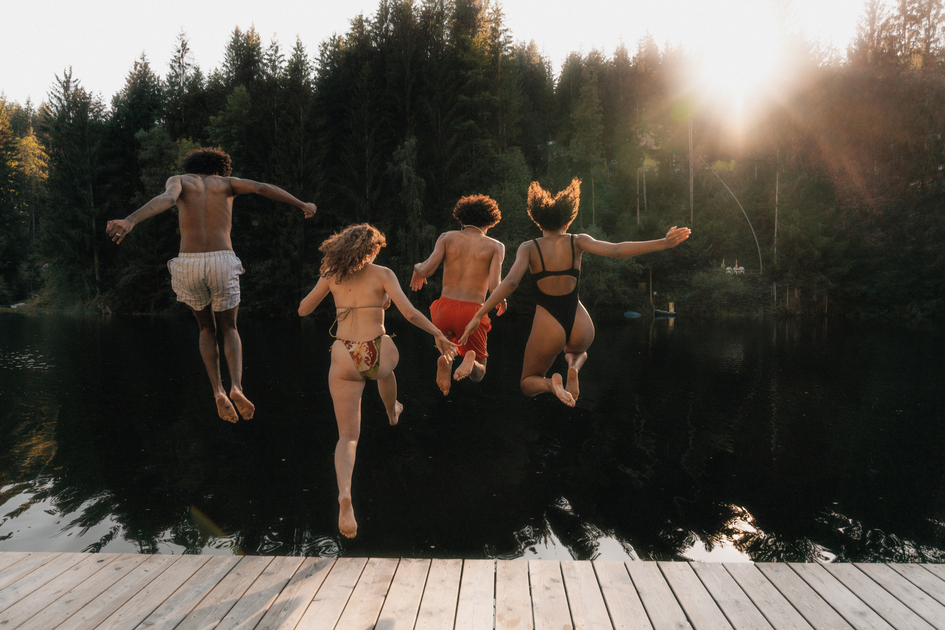 Sprung ins kühle Nass | © Region Graz | studio draussen