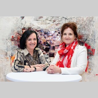 Vorsitzende Sylvia Loidolt und Geschäftsführerin Mag. Susanne Haubenhofer | © Region Graz | www.wolfganghummer.com