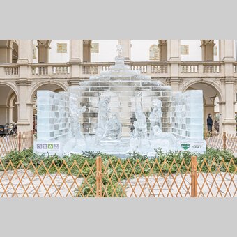 Die Eiskrippe 2024 | © Foto Fischer, Graz | Foto Fischer