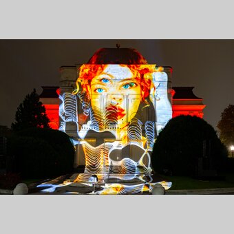 Klanglicht bei der Oper | © Region Graz | Harry Schiffer