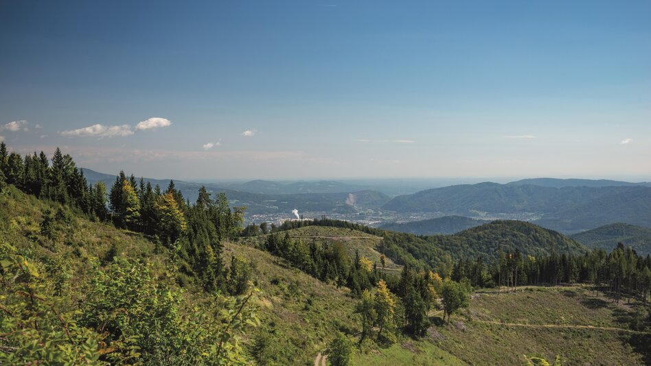 Schöner Ausblick in das Grazer Bergland | © TV Region Graz | Mias Photoart