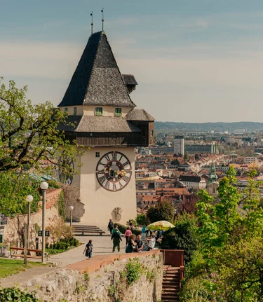 der Grazer Uhrturm | © Region Graz | studio draussen