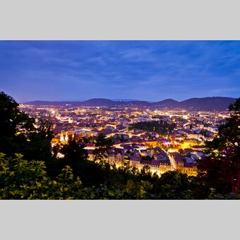 Über den Dächern von Graz | © Graz Tourismus | Werner Krug