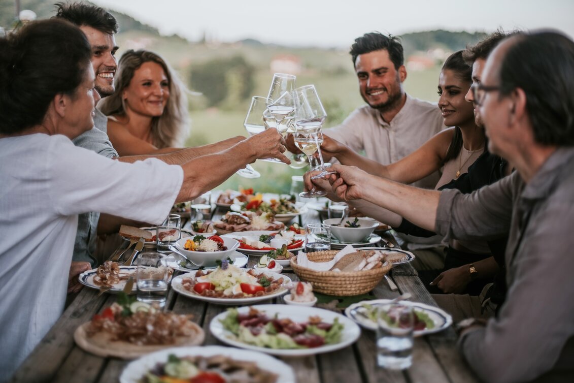 Buschenschank Jause beim Weingut Kögl | © TVB Südsteiermark | Lukas Elsneg 