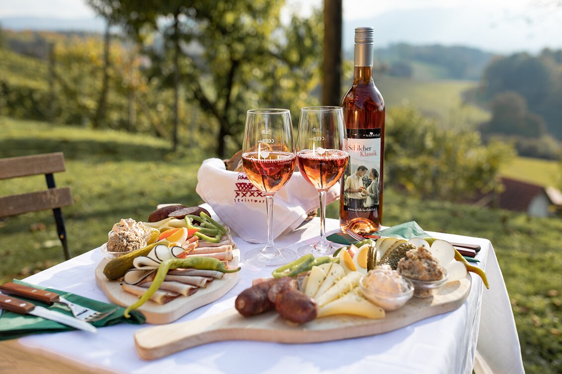Buschenschankjause im Weingarten | © TVB Südsteiermark | Nadine Geuter Photography