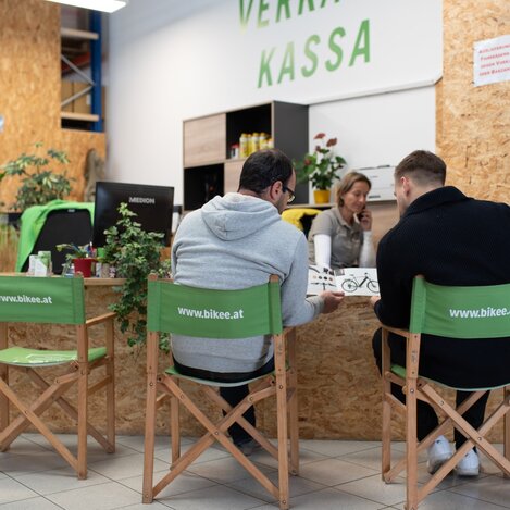 Beratungsgespräch bei bikee | © TV Südsteiermark | webquartier.at