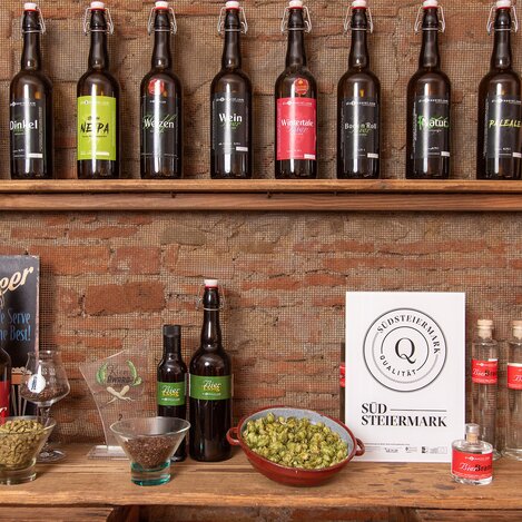 Eine Auswahl an Spezialbieren | © RM Südweststeiermark  | webquartier.at