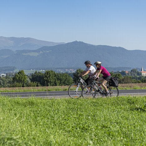Mur Cycle Path-Murtal-Steiermark | © Anita Fössl  | TV Murtal | Use only in connection with the Murtal Tourist Association/ the Murtal Adventure Region and Mur Cycle Path.