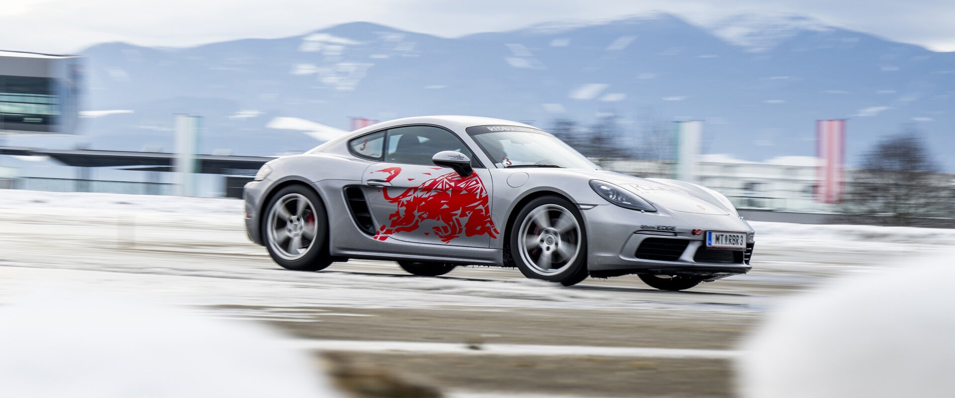 Winter am Ring Porsche Cayman S | © Lucas Pripfl - Red Bull Ring | Lucas Pripfl