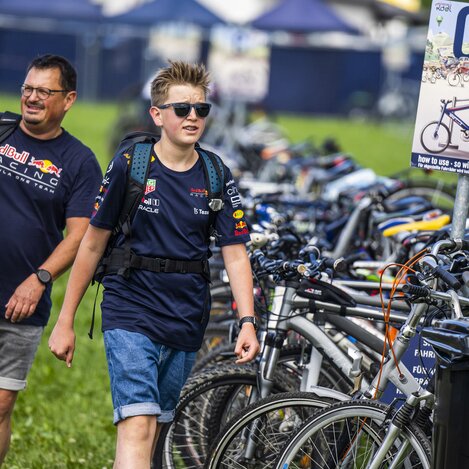 F1 GP AUT Take Bike | © Red Bull Ring  | Lucas Pripfl - Red Bull Ring