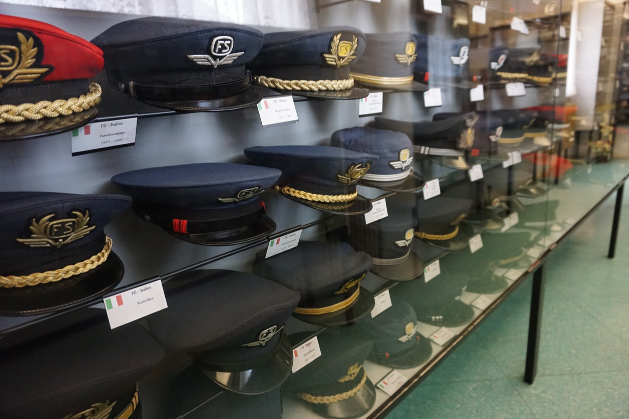 Mützensammlung Eisenbahnmuseum | © Erlebinisregion Murtal | Erlebnisregion Murtal