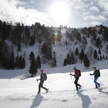 Schneeschuhwandern im Murtal – Steiermark | © Erlebnisregion Murtal | Herbert Raffalt