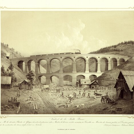 Viadukt de la Kalte Rinne  | © SÜDBAHN Museum