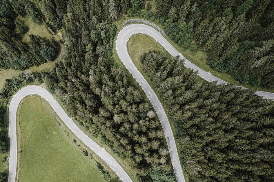 Serpentine road through the forest | © TV Hochsteiermark | nicoleseiser.at