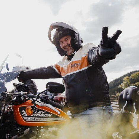 Biker in a good mood | © TV Hochsteiermark | nicoleseiser.at