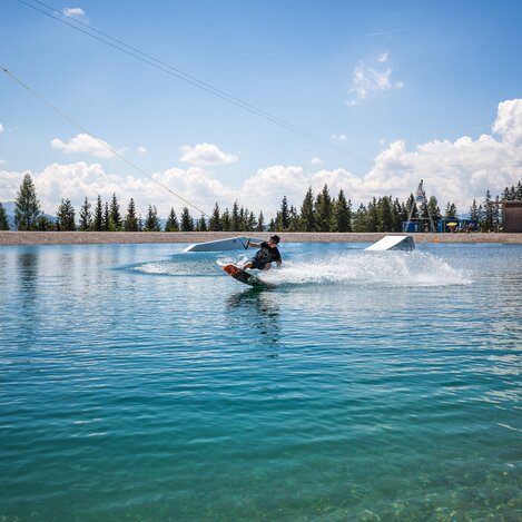 Wakeboarden auf der Bürgeralpe | © Mariazeller Bürgeralpe | Fred Lindmoser