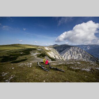 E-Biken auf der Schneealm | © TV Hochsteiermark | Tom Lamm