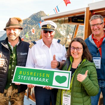 Nostalgie-Schifffahrt am steirischen Meer | Friedinger | © Busreisen Steiermark