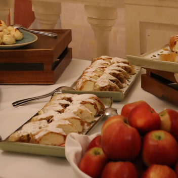 Buffet beim Workshop im Rathauskeller | L. Stranz | © Busreisen Steiermark