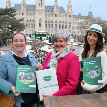Blick auf den 26. Steiermark Frühling am Wiener Rathausplatz | © Gruppenreisen Steiermark