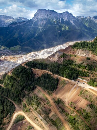 Erzbergspitze und Pfaffenstein | August Zöbl | © VA Erzberg
