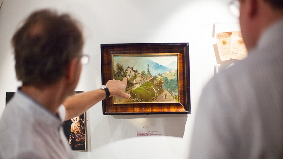 Am Bild das Wohnhaus von Johannes Brahms | © Busreisen Steiermark