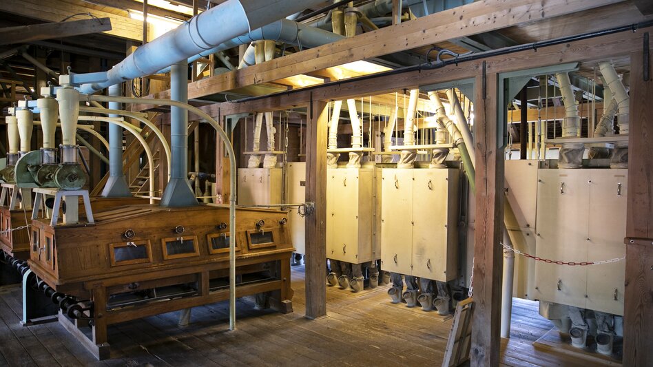 Getreidemühlenführung zum Sichterboden | © Hannes Loske