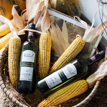 Kürbiskernöl in der Flasche | © Busreisen Steiermark