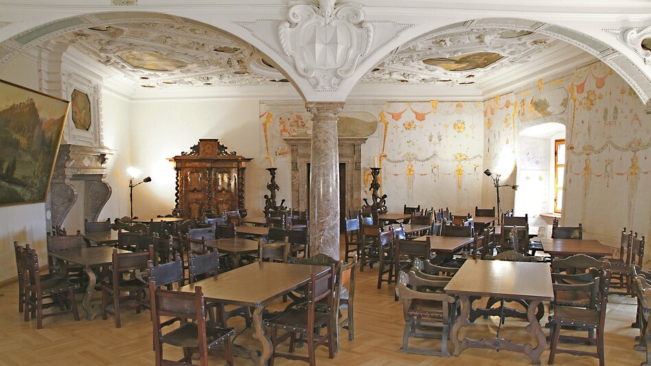 Räumlichkeiten in der Burg Strechau | © Boesch Privatstiftung