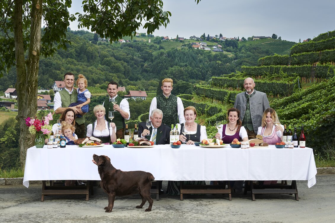 Familie Schneeberger | © Buschenschank Schneeberger | C. Mavric | © Buschenschank Schneeberger