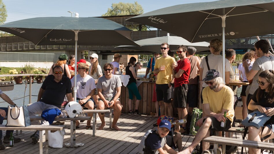 Gemütliche 1,5-stündige Fahrt auf der Mur | © Die Flößerei