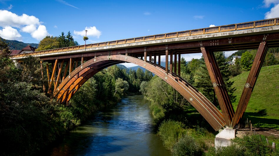 Holzeuropabrücke St. Georgen | © Holzwelt Murau