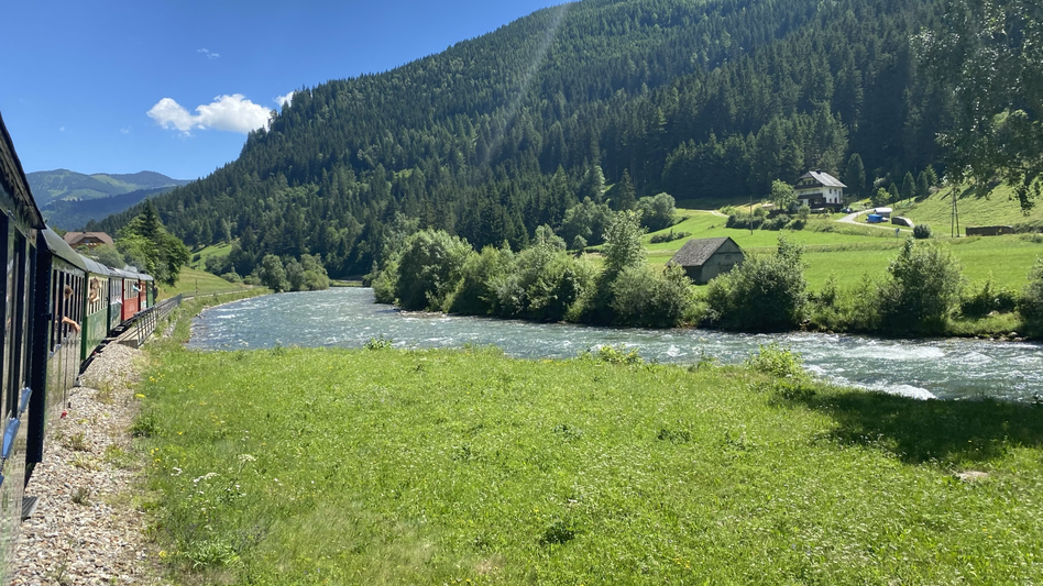 Bahnfahrt durchs Murtal | © StB