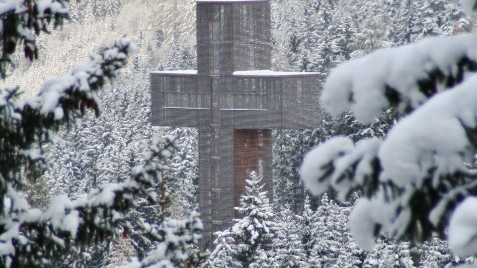 Pilgerkreuz im Winter | © Verein Pilgerkreuz am Veitscher Ölberg