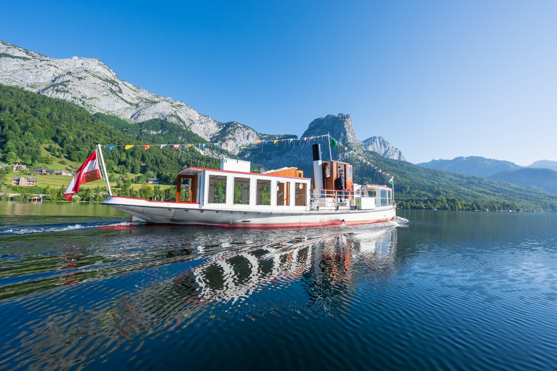 MS Rudolf | © Schifffahrt Grundlsee | Manuel Capellari | © Schifffahrt Grundlsee