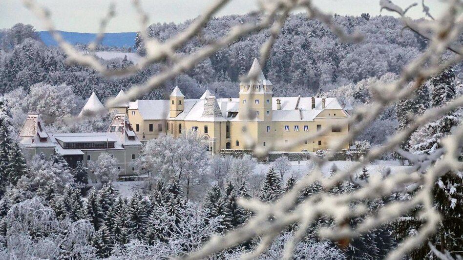 Schloss Kornberg im Winter | © Schloss Kornberg