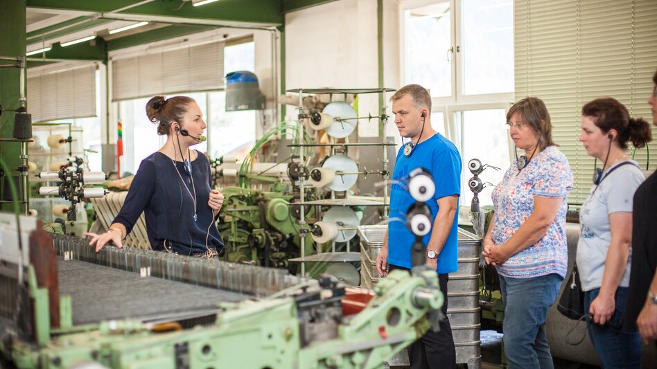 Führung durch die Wollwelt | © Busreisen Steiermark