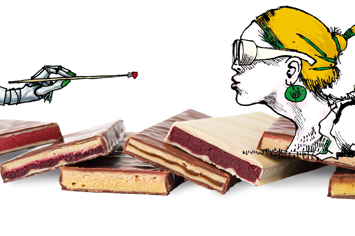 Roboter servieren Schokolade | © Zotter Schokoladen | Robotic | © Zotter Schokoladen