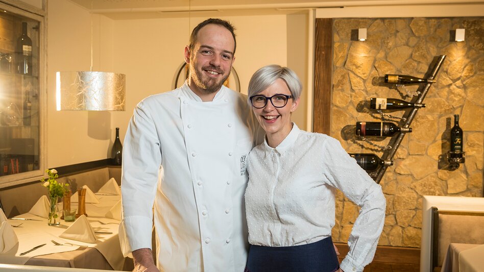 Ihre Gastgeber: Luis und Katharina Thaller | © Der Thaller