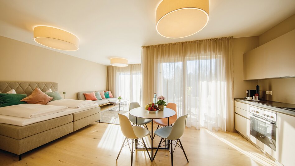 Im Pfeiler's gibt's auch sieben Apartmens | © Pfeiler's