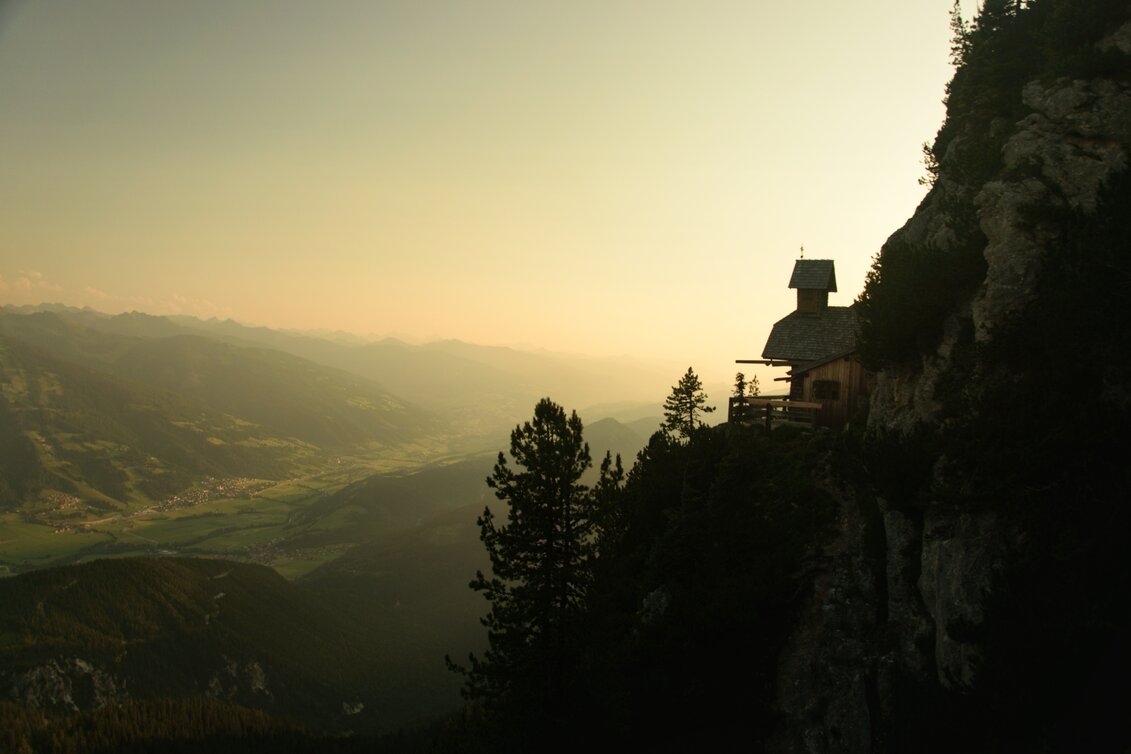Sonnenuntergang Friedenskircherl | © Marlene Eggmayr
